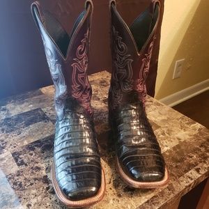 Mens Lucchese Caiman Boots